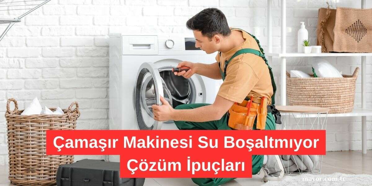 Arçelik Çamaşır Makinesi Su Boşaltmıyor